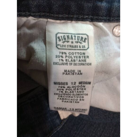 Levi's Jeans Ladies 12 Mid Rise Skinny - Picture 6 of 7